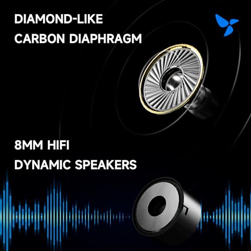 HiBy Digital XOE Wired inEar Headphones DLC Dynamic HiFi Earphones with MIC 35mm Jack - Image 3