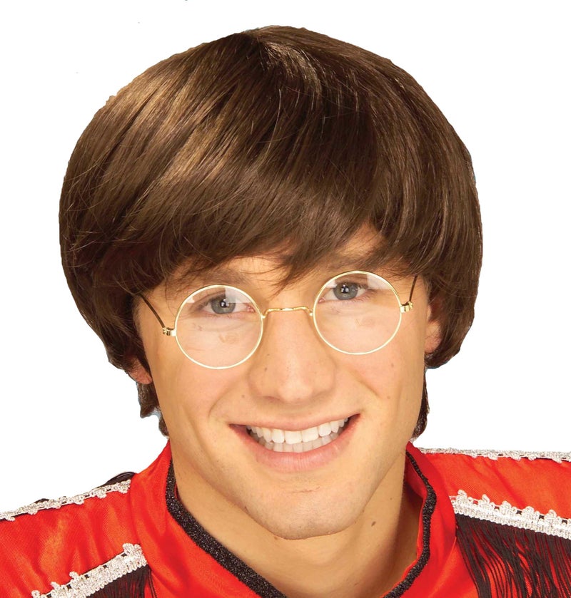 Rubies 1960s Mod Shag Wig for Adults, Women's No Size Brown - Image 1