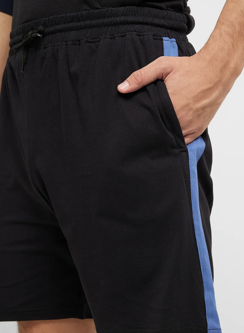 Seventy Five Paneled Casual Shorts