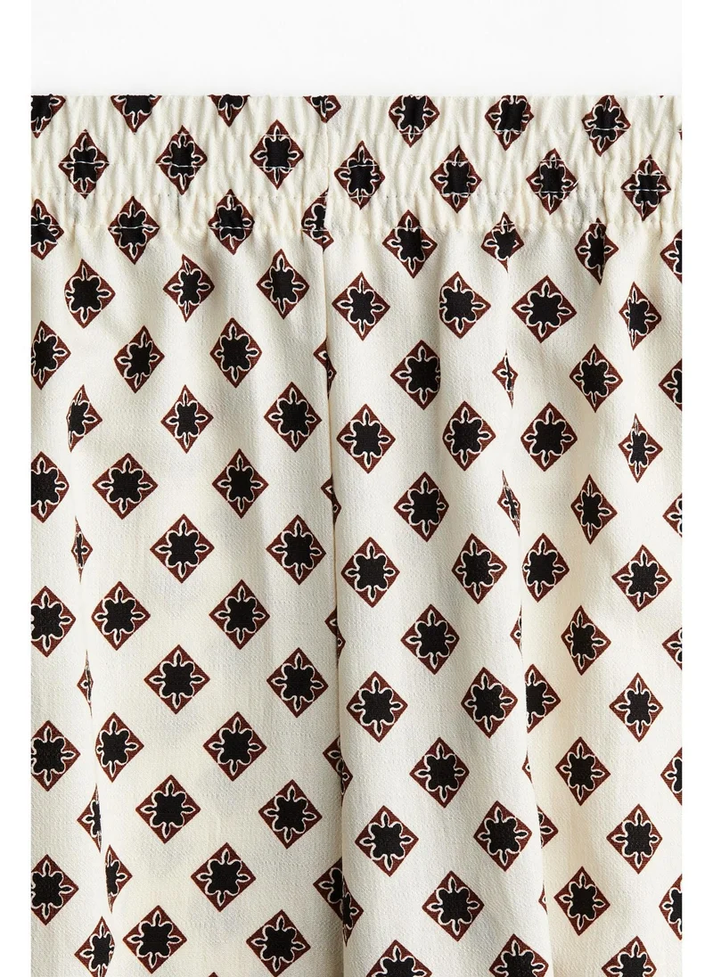 H&M Wide pull-on trousers