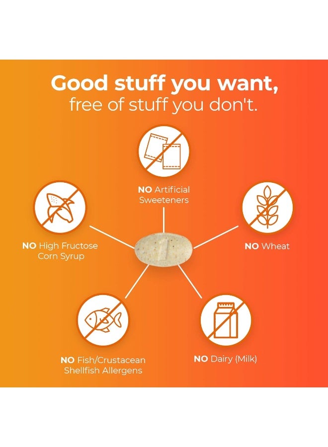 ONE A DAY Women’s 50+ Healthy Advantage Multivitamins, Supplement with Vitamins A, C, E, B1, B2, B6, B12, Vitamin D and Calcium, 200 Count - Image 3