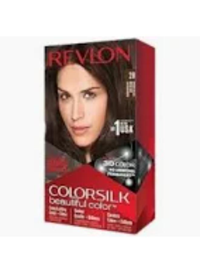 REVLON COLOR SILK 20  BROWN BLACK