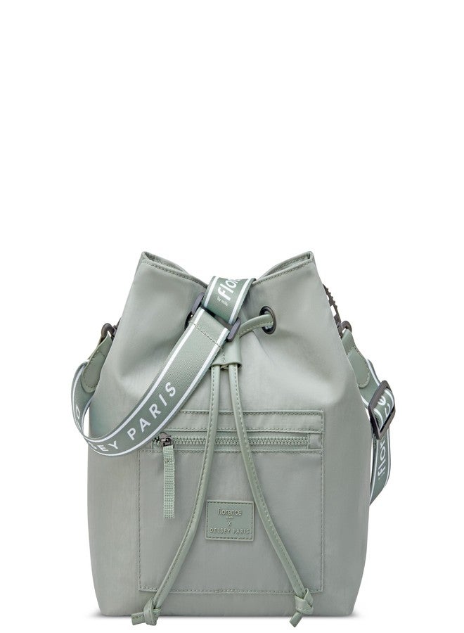 florence by mills Yours Truly Bucket Travel Bag, Sage Green - Image 1