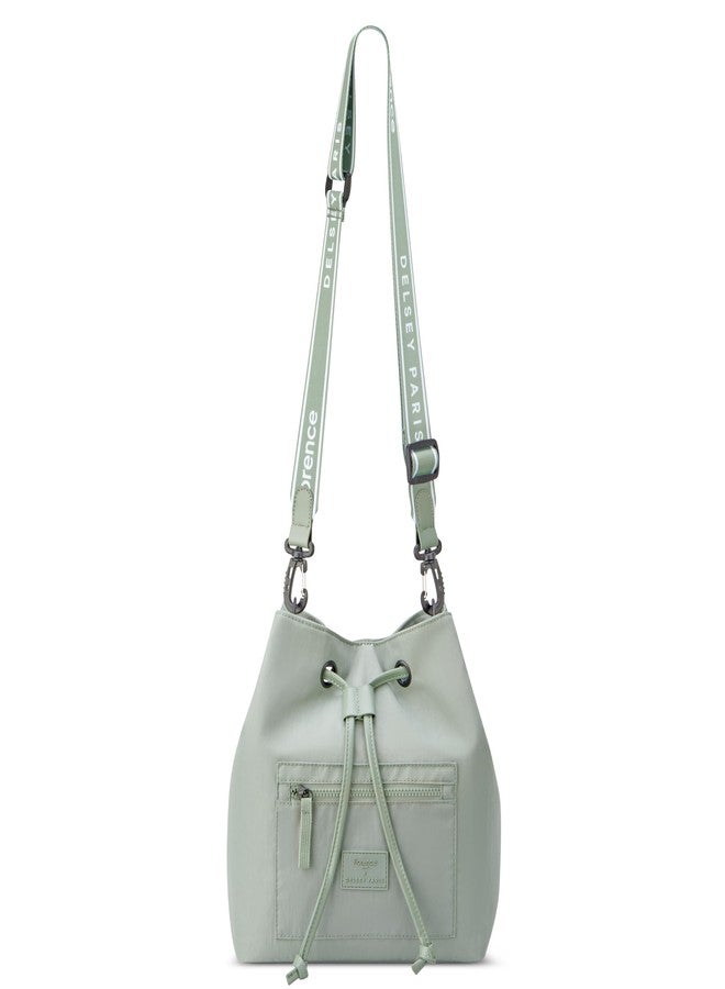 florence by mills Yours Truly Bucket Travel Bag, Sage Green - Image 4