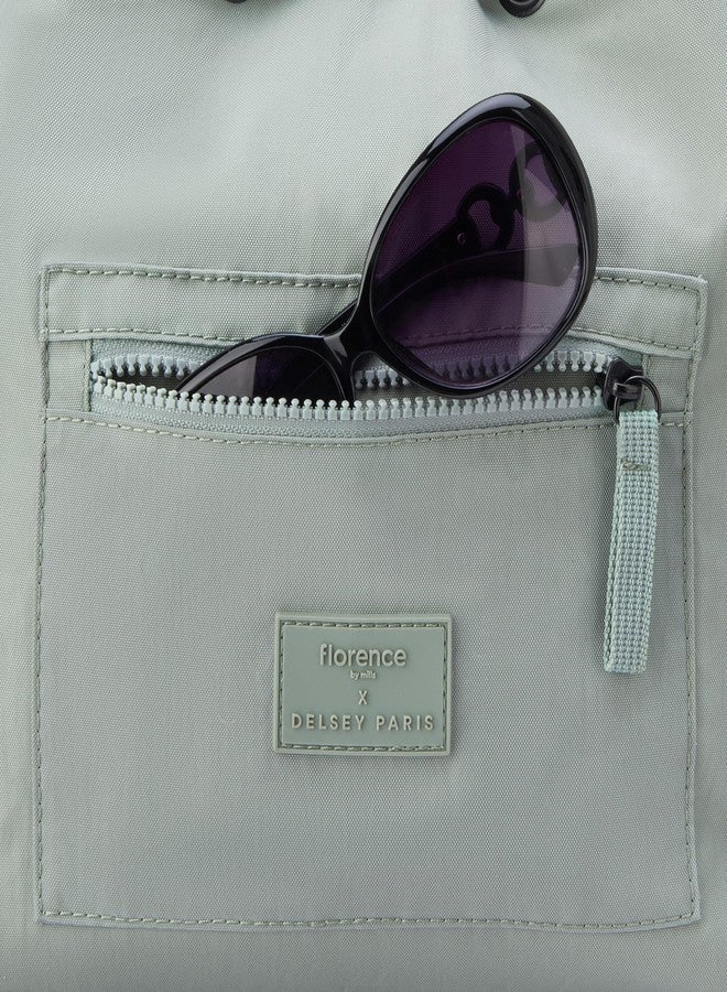 florence by mills Yours Truly Bucket Travel Bag, Sage Green - Image 5