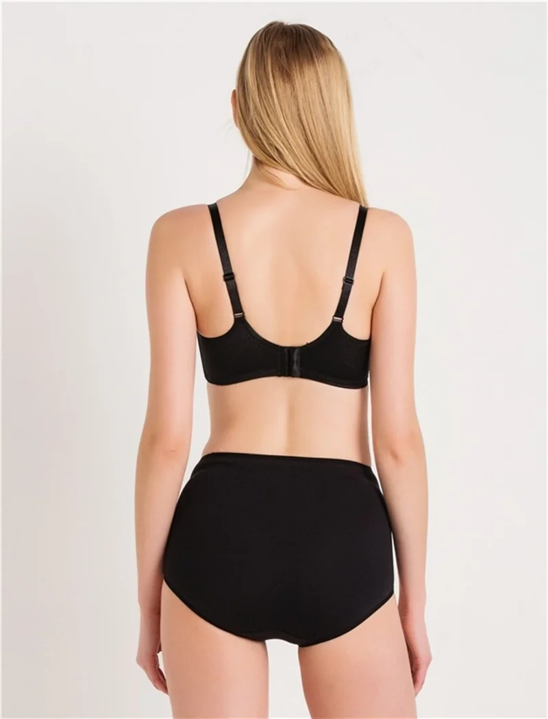 ماجيك فورم 1783 - Plain Fabric Plus Size Hollow Out Minimizer Bra