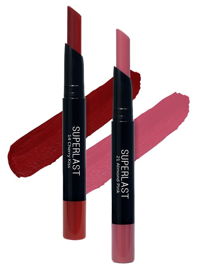 ME-ON Superlast Lipstick (14,21) Matte Finish - Image 1