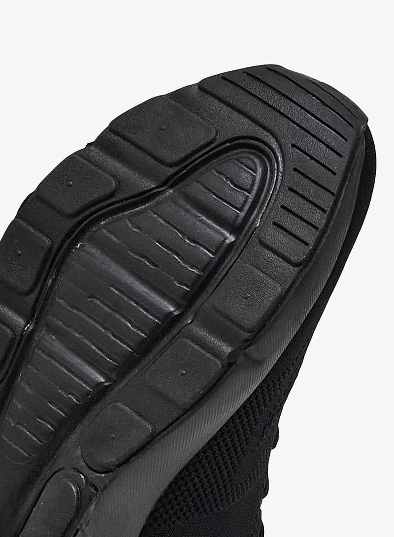 CAMPUS Men's Black Classic Low-Top Sneakers,Comfortable Sporty Shoes & Modern Design - Image 4