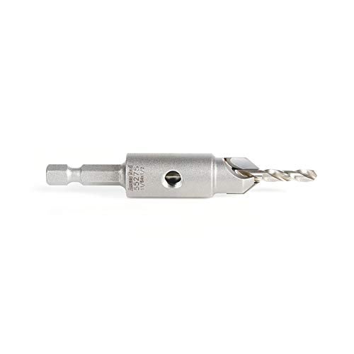 Amana Tool - 55275 Replacement Carbide Tipped Countersink with Slow Spiral HSS M2 Drill Fo - Image 4