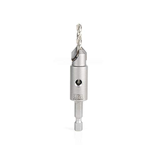 Amana Tool - 55275 Replacement Carbide Tipped Countersink with Slow Spiral HSS M2 Drill Fo - Image 1