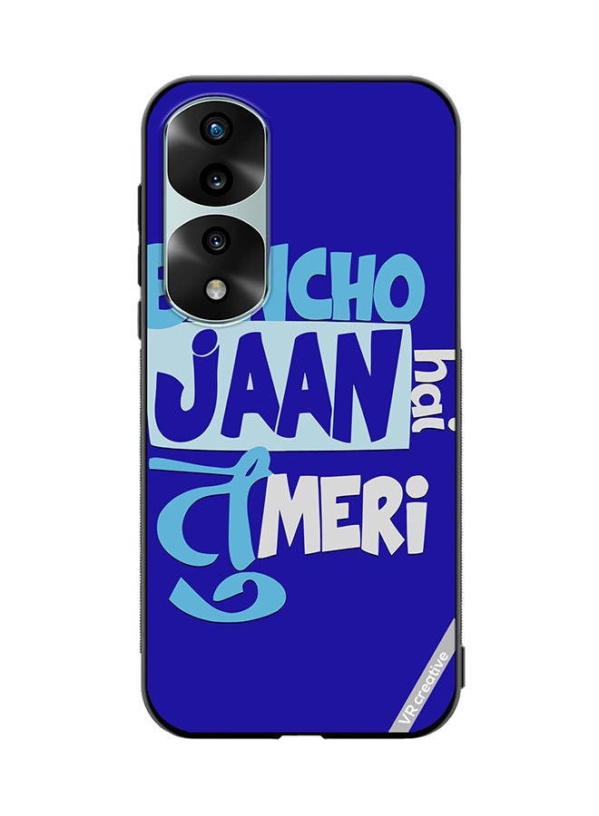 VR CREATIVE Protective Case Cover For Honor 70 Pro plus Bencho Jaan Hari Meri Design Multicolour - Image 1