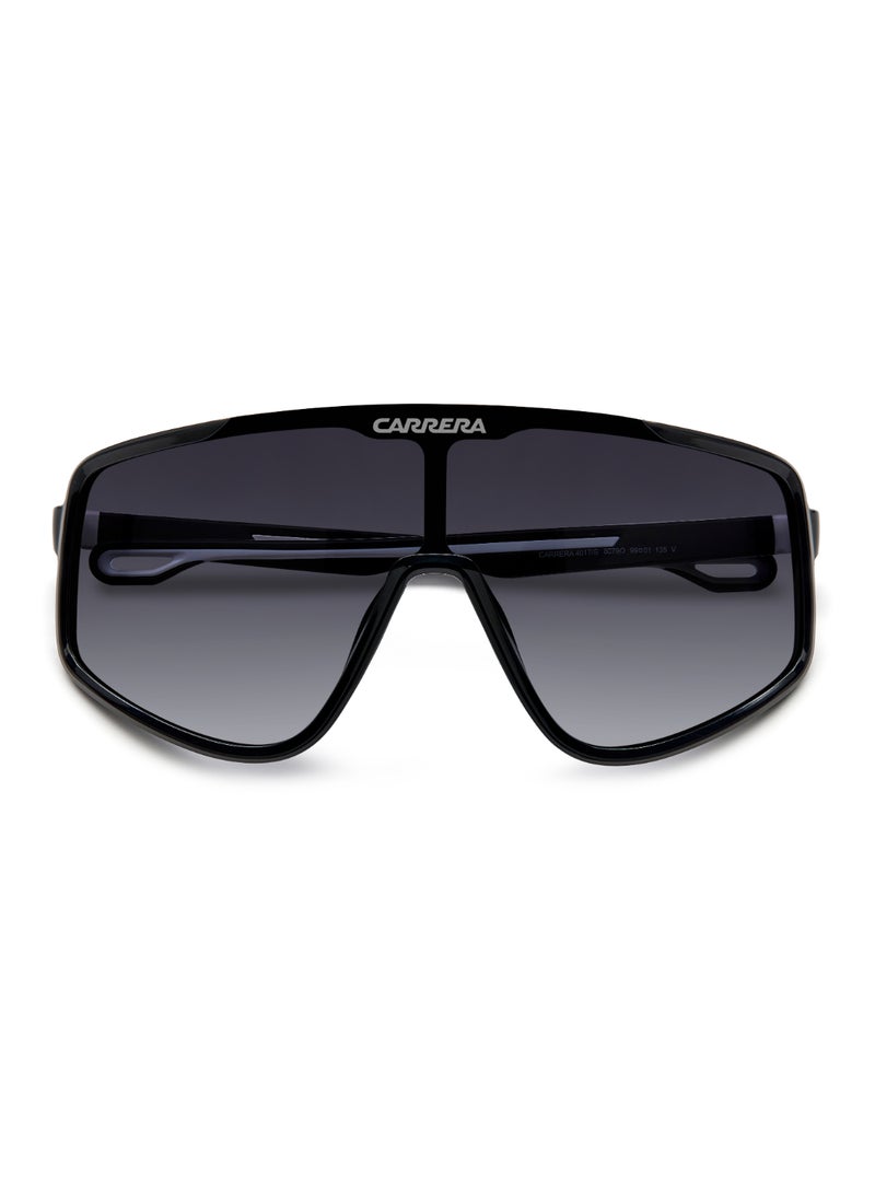 Carrera نظارة شمسية للرجال مع حماية من الأشعة فوق البنفسجية CARRERA 4017/S GREY 63 - مقاس العدسة: 63 مم - أسود  - Image 4
