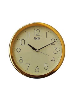 Ajanta Ajanta Plastic Abstract Quartz Analog Wall Clock - Model No.957 (265Mm X 266Mm X 42.5Mm, Ivory)  - Image 1