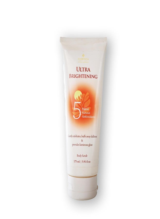 FLORENCIA Ultra Brightening Body Scrub with Polished Rice & 5 Natural Antioxidants | Rich Botanical Ritual for Deep Exfoliation, Tan Removal & Radiant Skin | Clean,Toxin Free Formula - Image 1