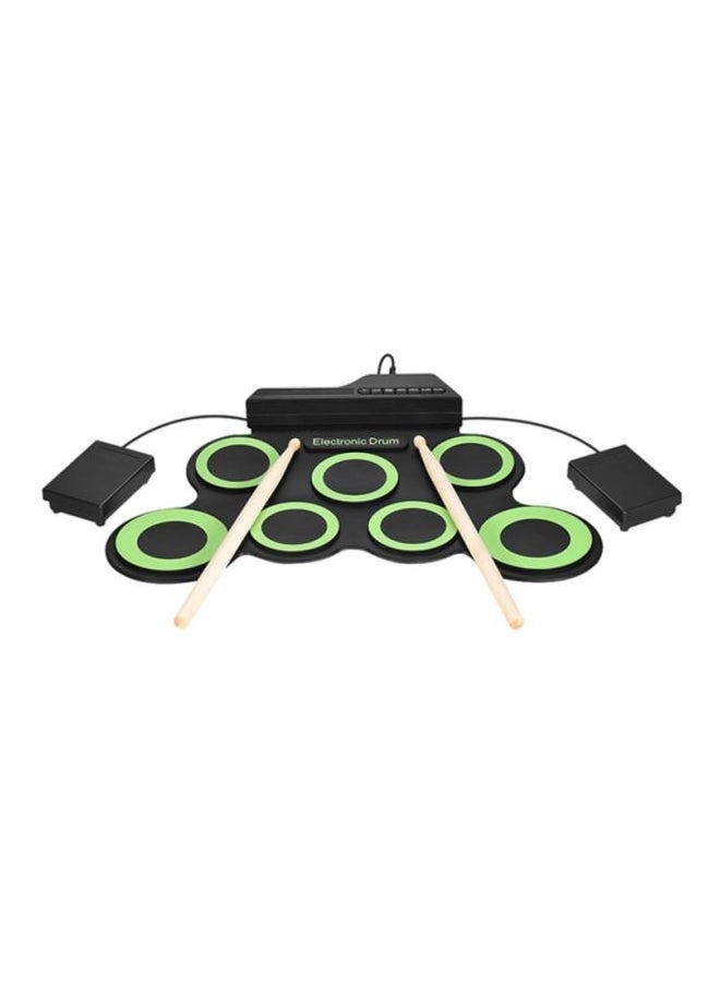 Generic - Electric Roll Up Drum Kit With Built-In Speaker 43  x28 x 2.7cm - Image 1