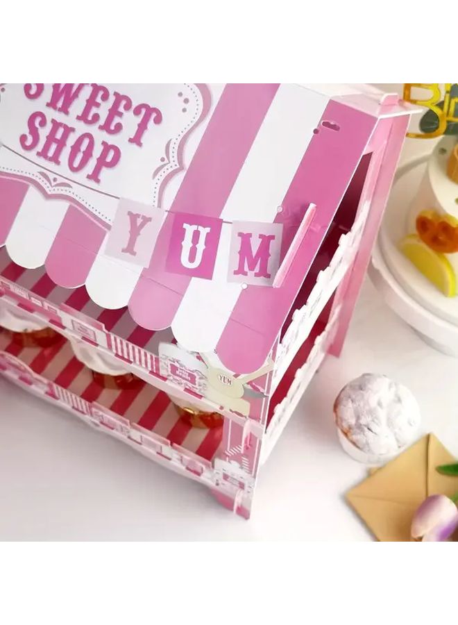 Disposable Cupcake Stand Tray 1 Pc For Birthday Wedding Tea Party Decor - Image 4