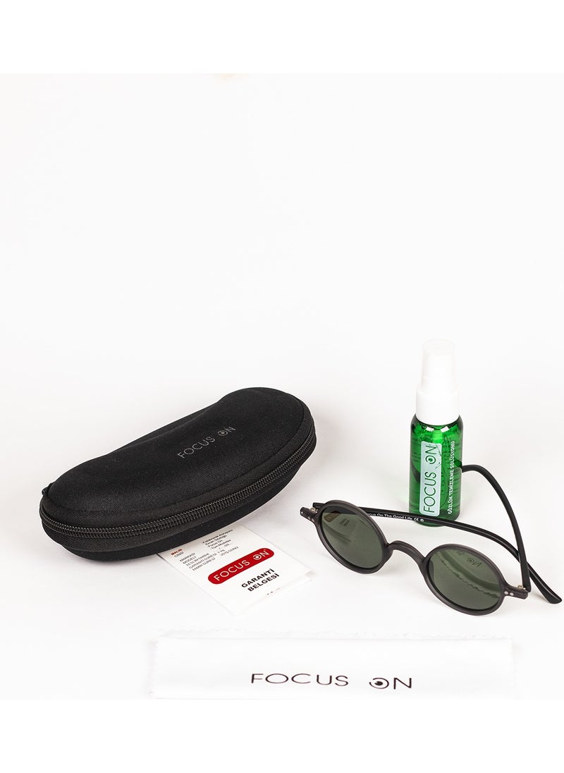 Focus On Judith Smoked Polarized Retro Sunglasses  - Image 5