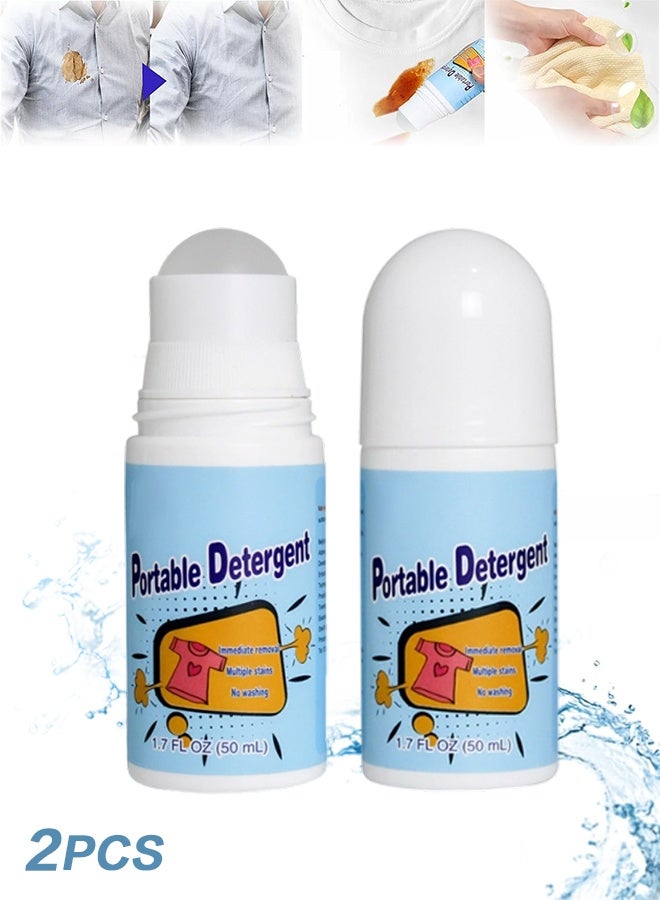Magic Stain Remover-Rolling Bead, Portable No-wash Instant Stain Remover Pen, Ideal for Emergency Stain Removal - Image 1