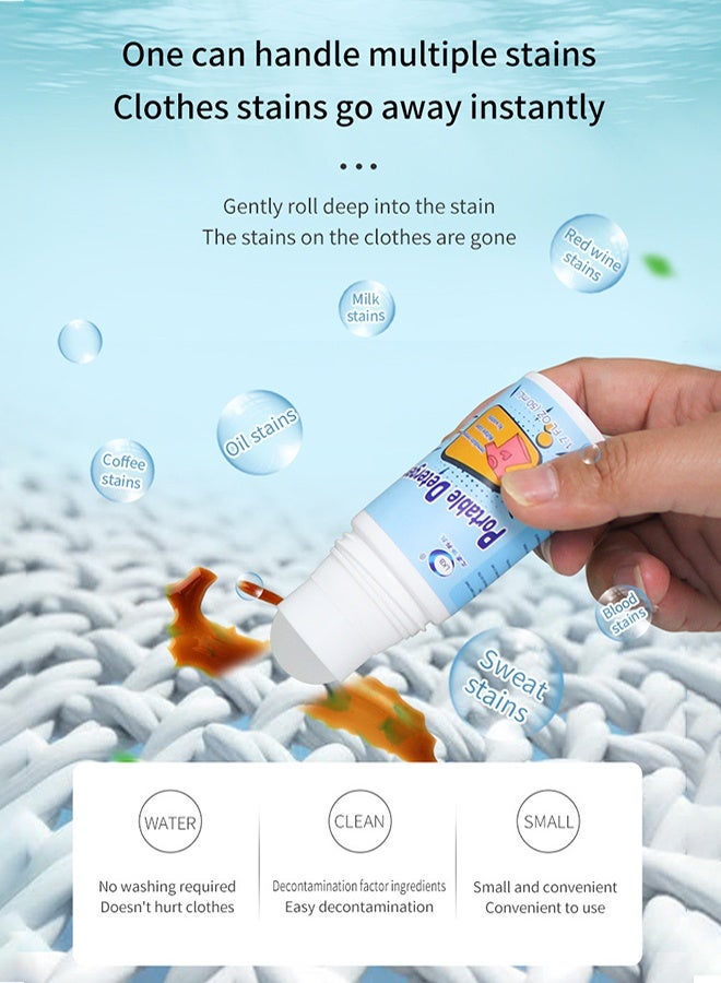 Magic Stain Remover-Rolling Bead, Portable No-wash Instant Stain Remover Pen, Ideal for Emergency Stain Removal - Image 2