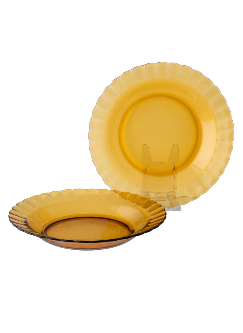DURALEX Durable French Duralex glass dish set, 23 cm, 12 pieces  - Image 2