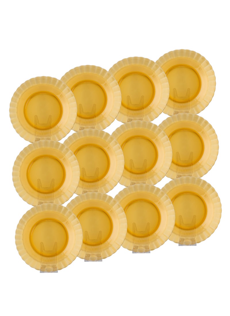 DURALEX Durable French Duralex glass dish set, 23 cm, 12 pieces  - Image 4