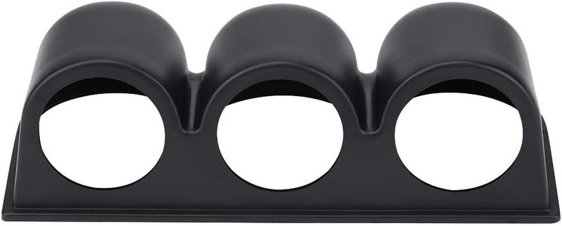 Double Gauge Holder,Triple Gauge Kit,52Mm Gauge Pod,Yctze Triple Gauge Dash Pods,Housing Pods,Black Universal 52Mm/2 3 Hole Triple Dash Gauge Meter Pod Mount Holder - Image 3