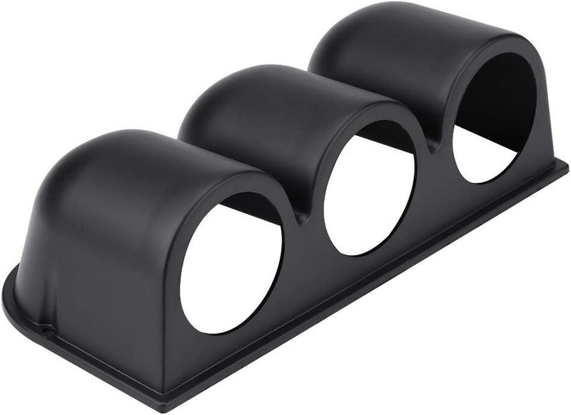Double Gauge Holder,Triple Gauge Kit,52Mm Gauge Pod,Yctze Triple Gauge Dash Pods,Housing Pods,Black Universal 52Mm/2 3 Hole Triple Dash Gauge Meter Pod Mount Holder - Image 2