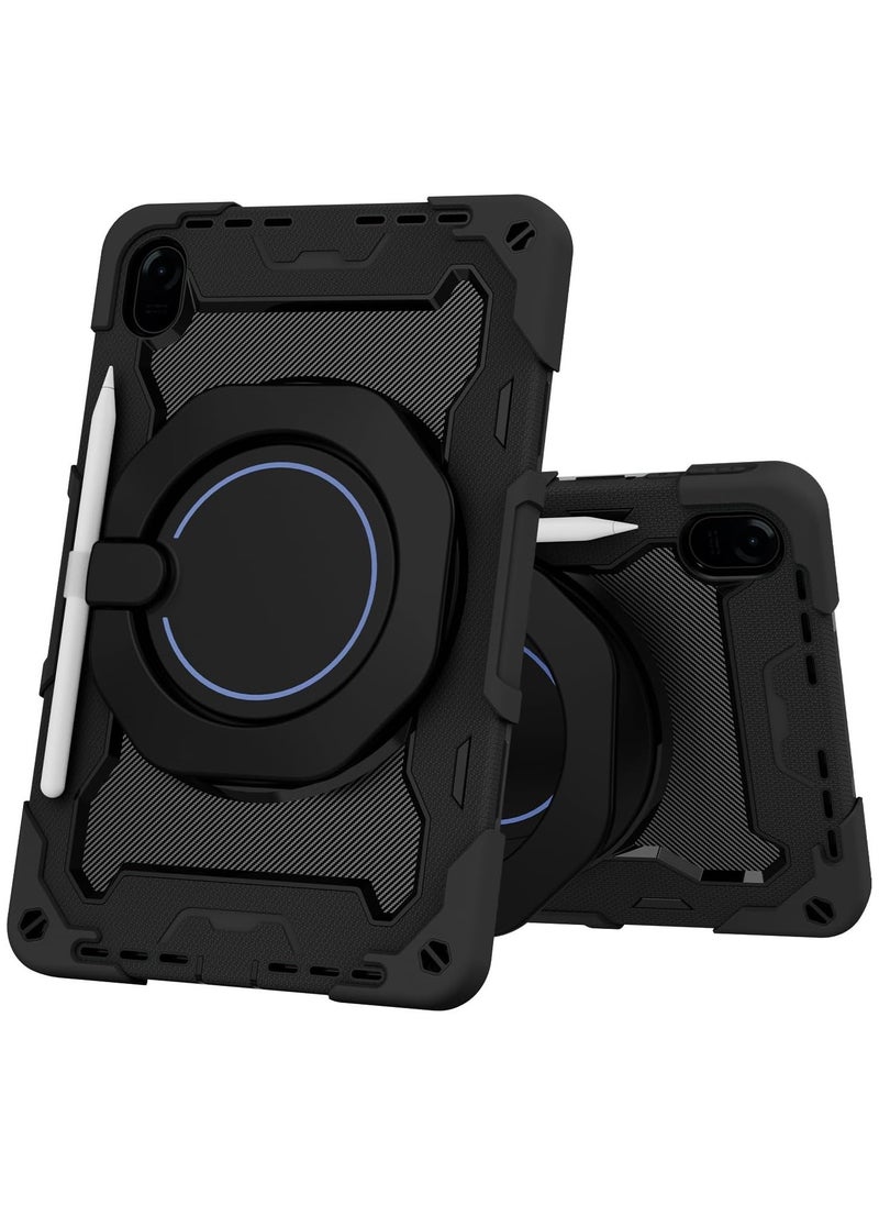 General Kids case Compatible with Honro Pad X9 11.5 Inch 2023,Heavy Duty Shockproof Cover with Screen Protector & Rotating Stand & Pencil Holder For Honor Pad X9 