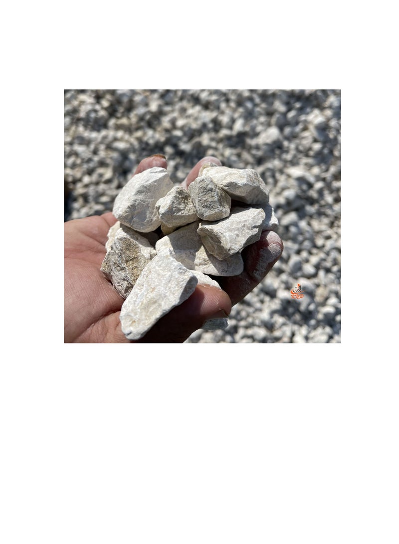 KNP Off White Gravel 2-4cm 20kg Bag - Image 2