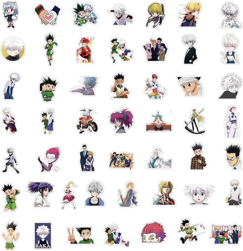 anroog Hunter X Hunter Stickers - 100PCS Vinyl Stickers for Laptop, Skateboard, Water Bottles, Hydro Flasks, Computer, Phone, Guitar - Image 3