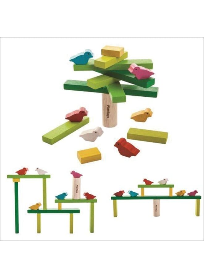 IAF Wooden Balancing Tree Multicolor - Image 2