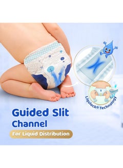 Bumtum Bumtum Baby Diaper Pants, New Born, 40 Count, Double Layer Leakage Protection Infused With Aloe Vera, Cottony Soft High Absorb Technology  - Image 4