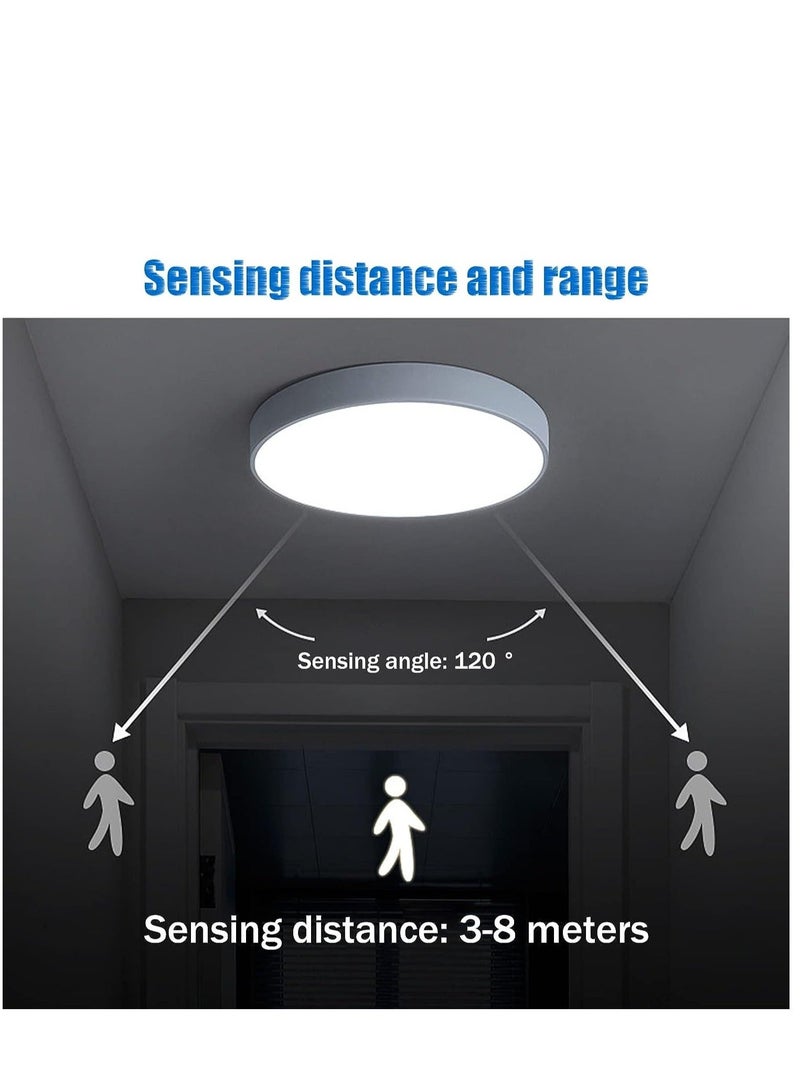 Motion Sensor 3 PCS Motion Detector Black Automatic Dusk to Dawn 12V DC Motion Human Infrared Sensor Motion Light Switch and 240 Degree Replacement Motion Sensor Pir Sensor - Image 2