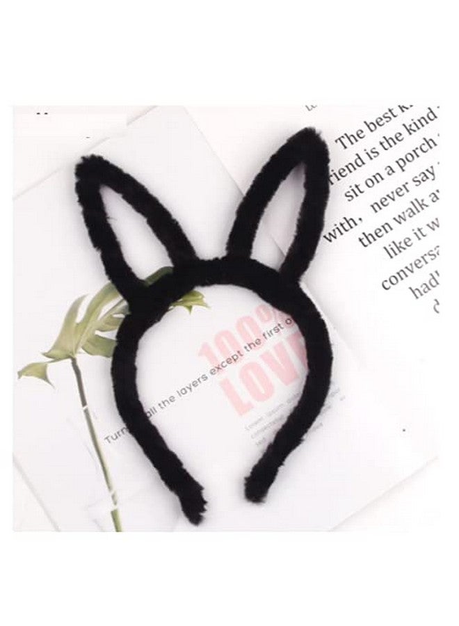 فافيلا مجموعة من 3 أربطة شعر/عصابات رأس من فراء القطط للفتيات الصغيرات والأطفال - متعددة الألوان - Image 2