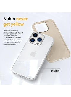 Araree Nukin Designed for iPhone 15 Pro Case, Anti-Scratch Hard PC Thin Cover Anti-Yellowing Shockproof Protective Cover Compatible with iPhone 15 Pro Case - Clear Matt - pzsku/Z087819B441AF7B2DBF09Z/45/_/1695887633/4a601428-8a00-46af-8810-8ef1039e81b5