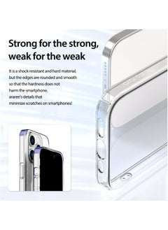 Araree Nukin Designed for iPhone 15 Pro Case, Anti-Scratch Hard PC Thin Cover Anti-Yellowing Shockproof Protective Cover Compatible with iPhone 15 Pro Case - Clear Matt - pzsku/Z087819B441AF7B2DBF09Z/45/_/1695887642/337f8752-f85b-4993-af38-59ae86c43f5c