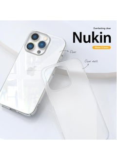 araree Araree Nukin Clear Matte Case for iPhone 15 Pro | Ultra-Thin Hard PC Protective Cover, Anti-Yellowing, Scratch-Resistant, Lightweight & Shockproof - Clear matte  - Image 2