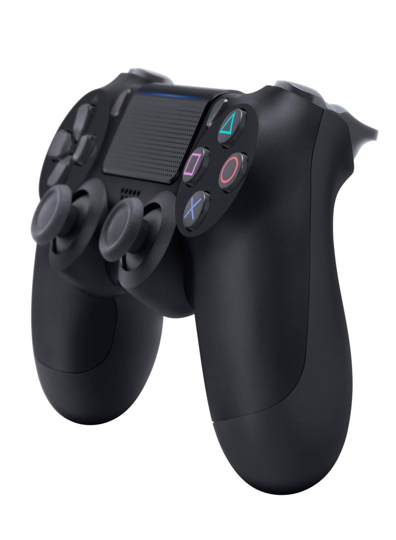 Wireless Controller for PS4 Support Double Vibration 6-Axis Motion Sensor Sensitive Touch Pad Built-in Speaker  Stereo Headphone Jack Compatible with PS 4 (Black) - Image 3