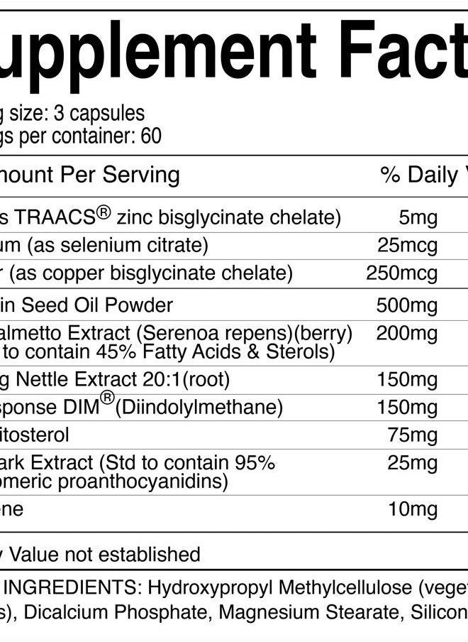 revive - Prostate Supplements for Men MD - Maintain Healthy Prostate-Specific Antigen (PSA) Levels, Estrogen Levels & Urinary Flow - Saw Palmetto & Beta Sitosterol for Prostate Health Support - Image 1