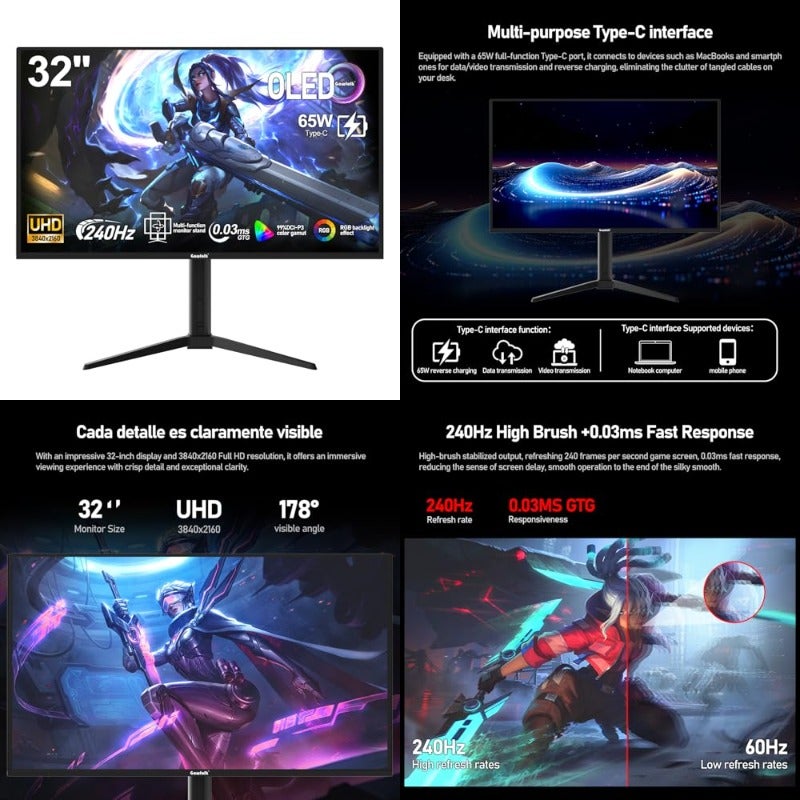 Generic Generic Qd Oled Gaming Monitor 32 inch Z0878346357CB3D75EFD1Z