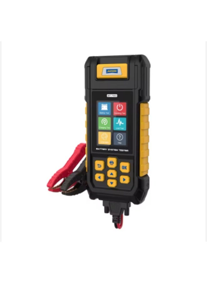 Autool BT760 Automotive Battery Tester 6V/12V/24V – Professional Car Battery Analyzer with Thermal Printer & Charging System Test - Image 2