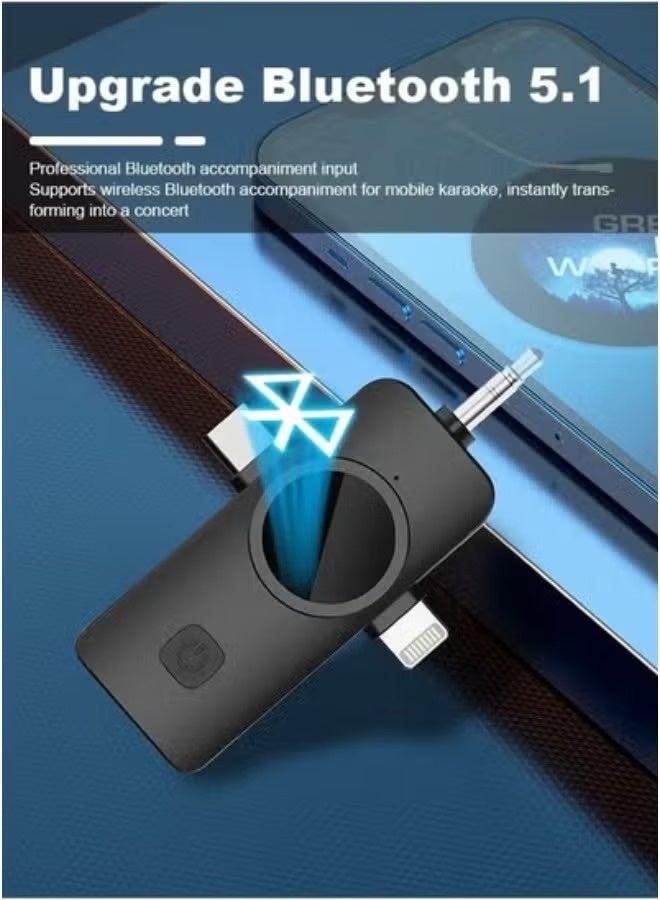 Tx Wireless Lavalier Microphone for Mobile Video Recording – 2.4G Clip-On Rechargeable Mini Mic with Noise Reduction – Ideal for Live Streaming, Vlogging, YouTube, Interviews, Online Classes – Plug & Play Wireless Mic for Smartphones and Tablets - Image 4