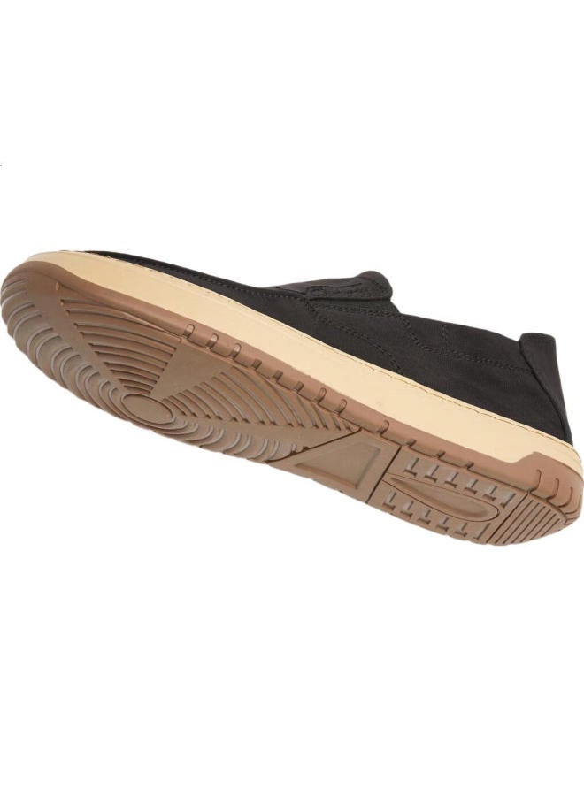 C.BANNER Men'S Comfortable Old Beijing Cloth Shoes Lightweight Slip-On Casual Shoes Breathable Canvas Shoes Black Size 43 - Image 2