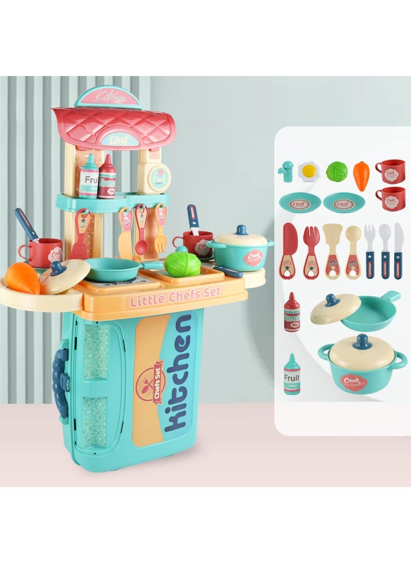 Kids Pet Backpack Space Playset Medical Suitcase: XC033A - Image 3