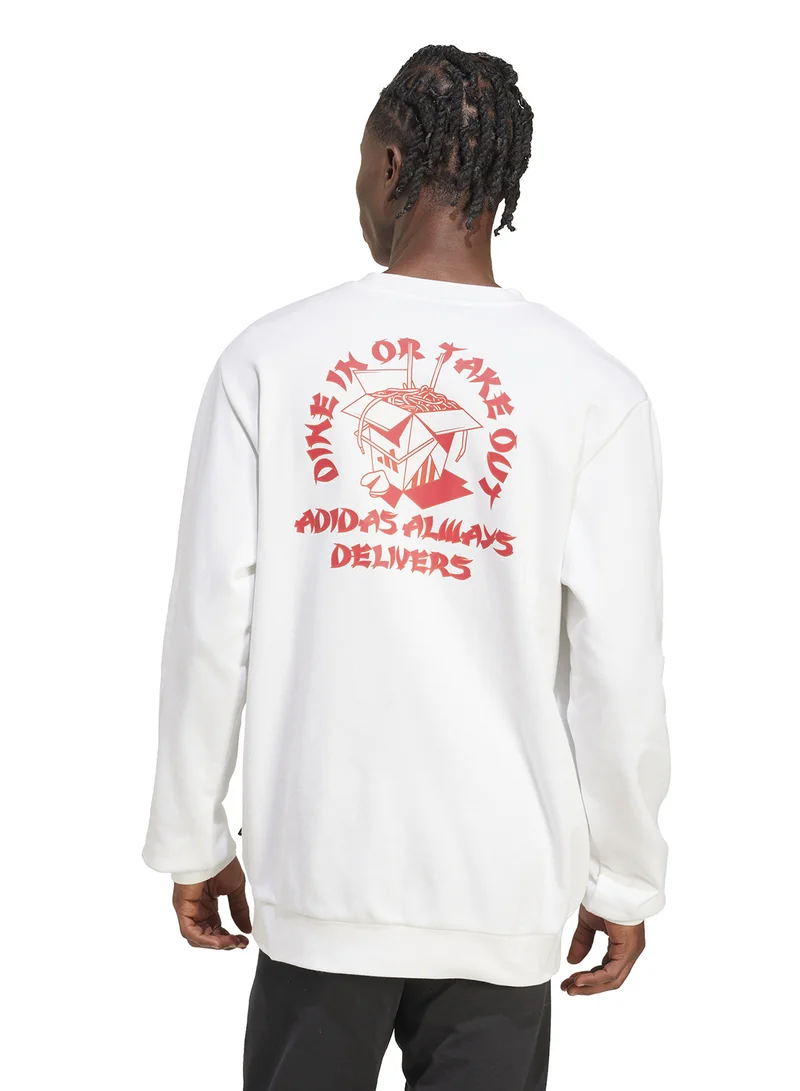 Adidas Food Noodle Graphic Sweatshirt