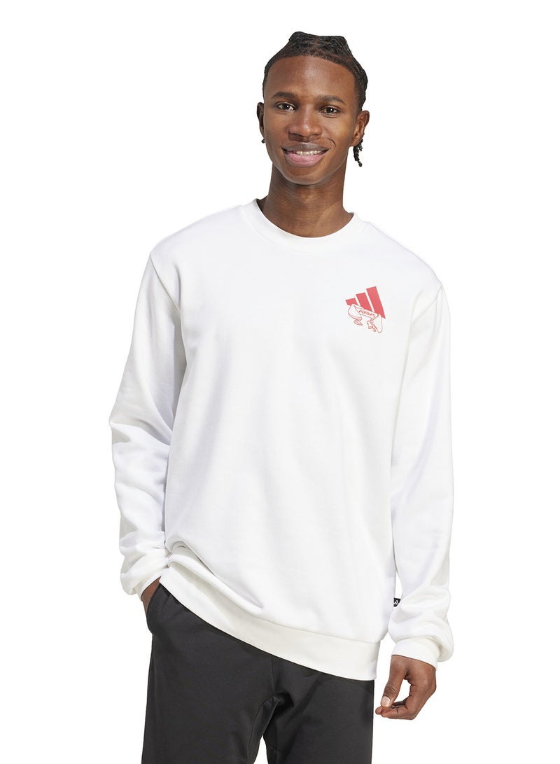 Adidas Food Noodle Graphic Sweatshirt - Image 1