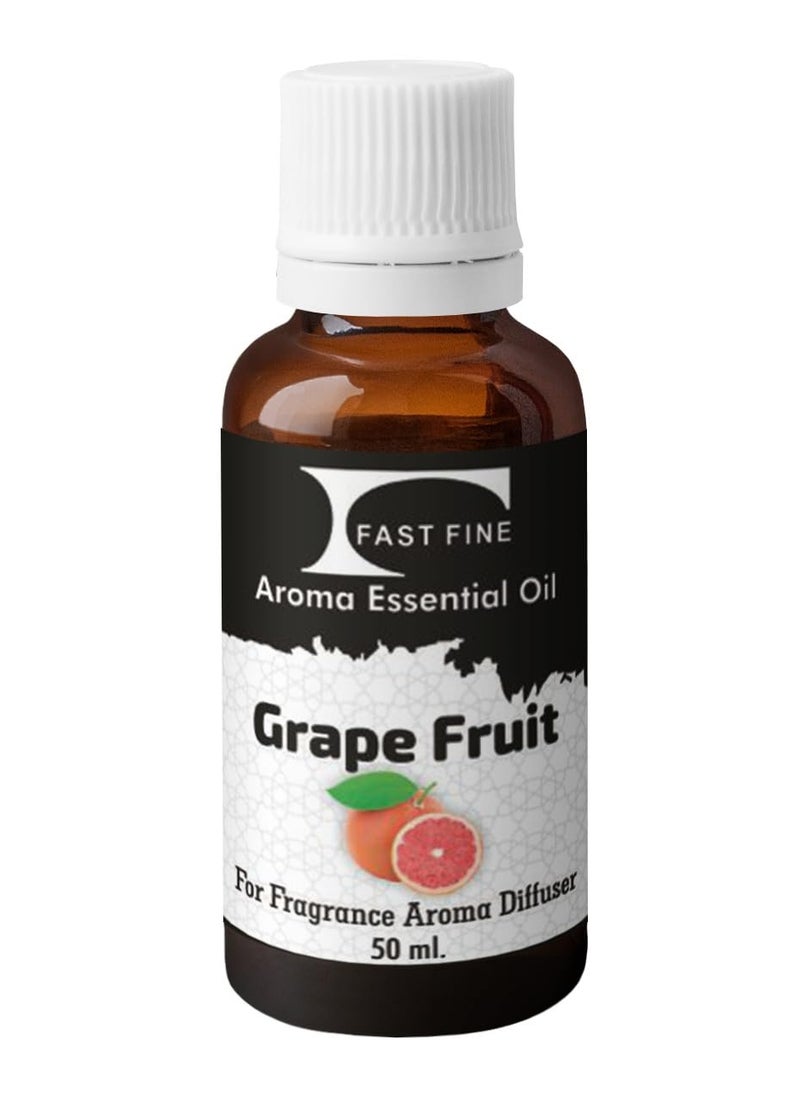 Fast Fine Fast Fine Portable Room Air Purifier Aroma Diffuser or Humidifier Revitalizer with Grape Fruit Aroma Essential Diffuser Oil 50ML  - Image 3