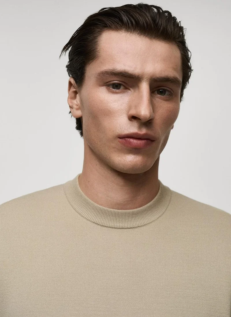 Mango Man Regular-Fit Knitted Sweater