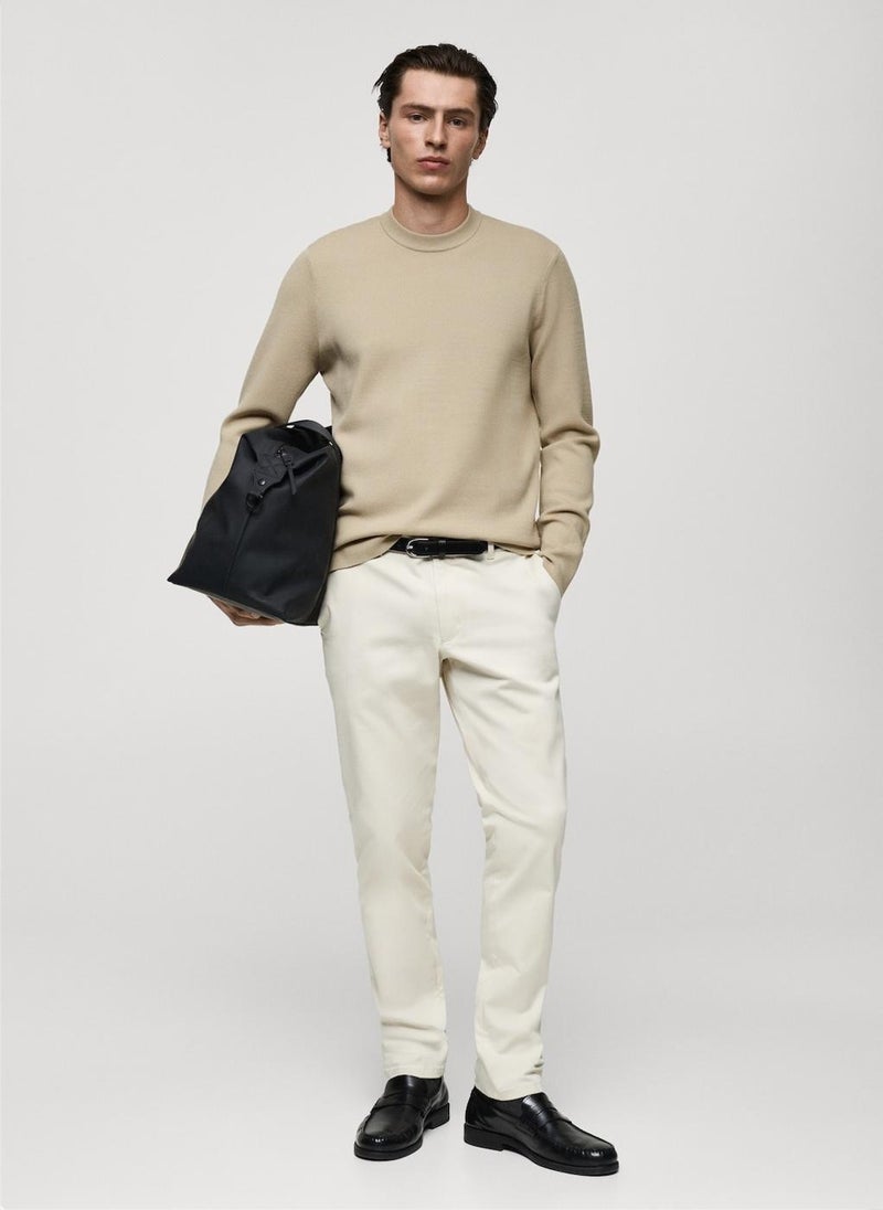 Mango Man Regular-Fit Knitted Sweater  - Image 5