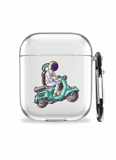 Cosmonaut on a scooter